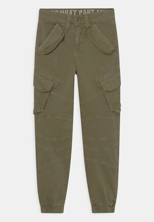 COMBAT - Cargo trousers - olive