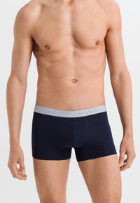 Hanro ESSENTIALS 2 PACK - Boxerkalsong - clematis blue/deep navy