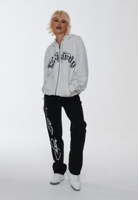 Ed Hardy DRAGON - Sudadera con cremallera - beige marl