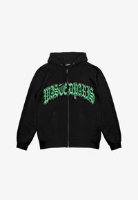 Wasted Paris Felpa con zip - black