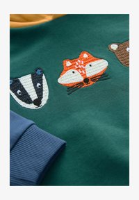 Valitud, green colourblock