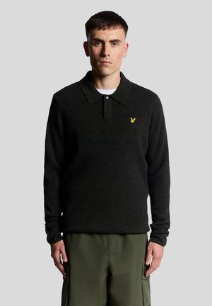 RUGBY - Neule - jet black marl