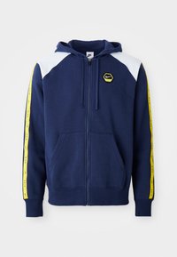 HOODY - Sweatjacke - midnight navy/pure platinum