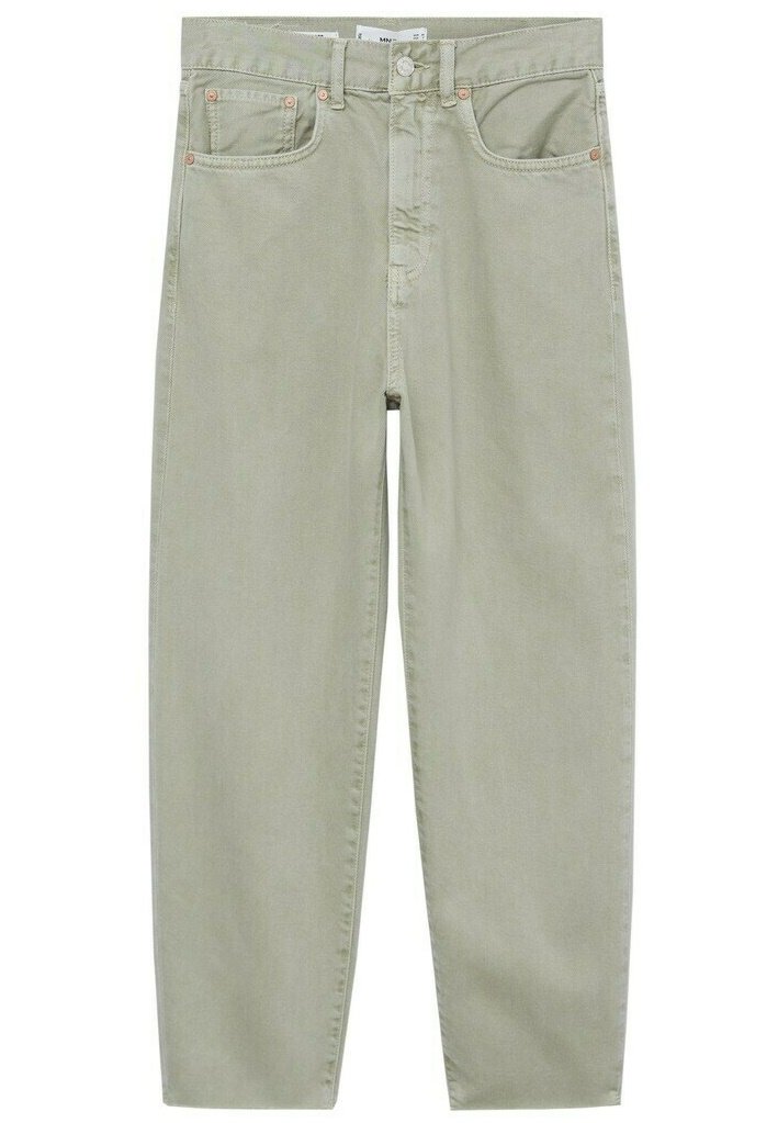 Mango Relaxed fit jeans mintgroen