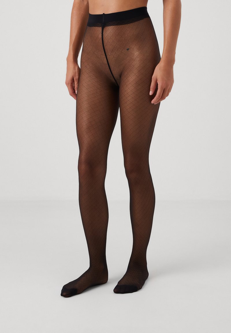 DIM - FISHNET TIGHT SIGNATURE - Strømpebukser - black, Forstørre