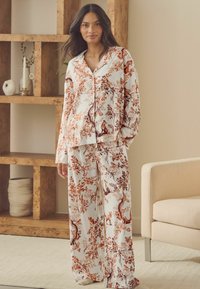 Next FLANNEL THROUGH  - REGULAR FIT  - Yöasusetti - ecru fox
