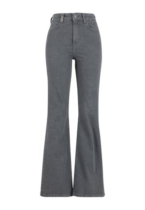 2Y Studios, VIONA FLARED JEANS - Jeans Bootcut - light grey