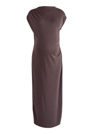 Next, MATERNITY SHORT SLEEVE - Trikotaažkleit - chocolate brown
