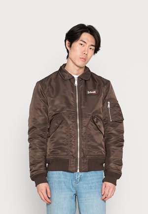 Schott Blouson Bomber - dark brown