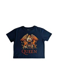 Paradiso Clothing QUEEN CLASSIC CREST BAND LOGO - Print T-shirt - blue