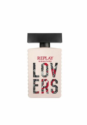 GIFTSET REPLAY SIGNATURE LOVERS WOMAN EDT 100ML + POCHETTE - Eau de toilette - pink