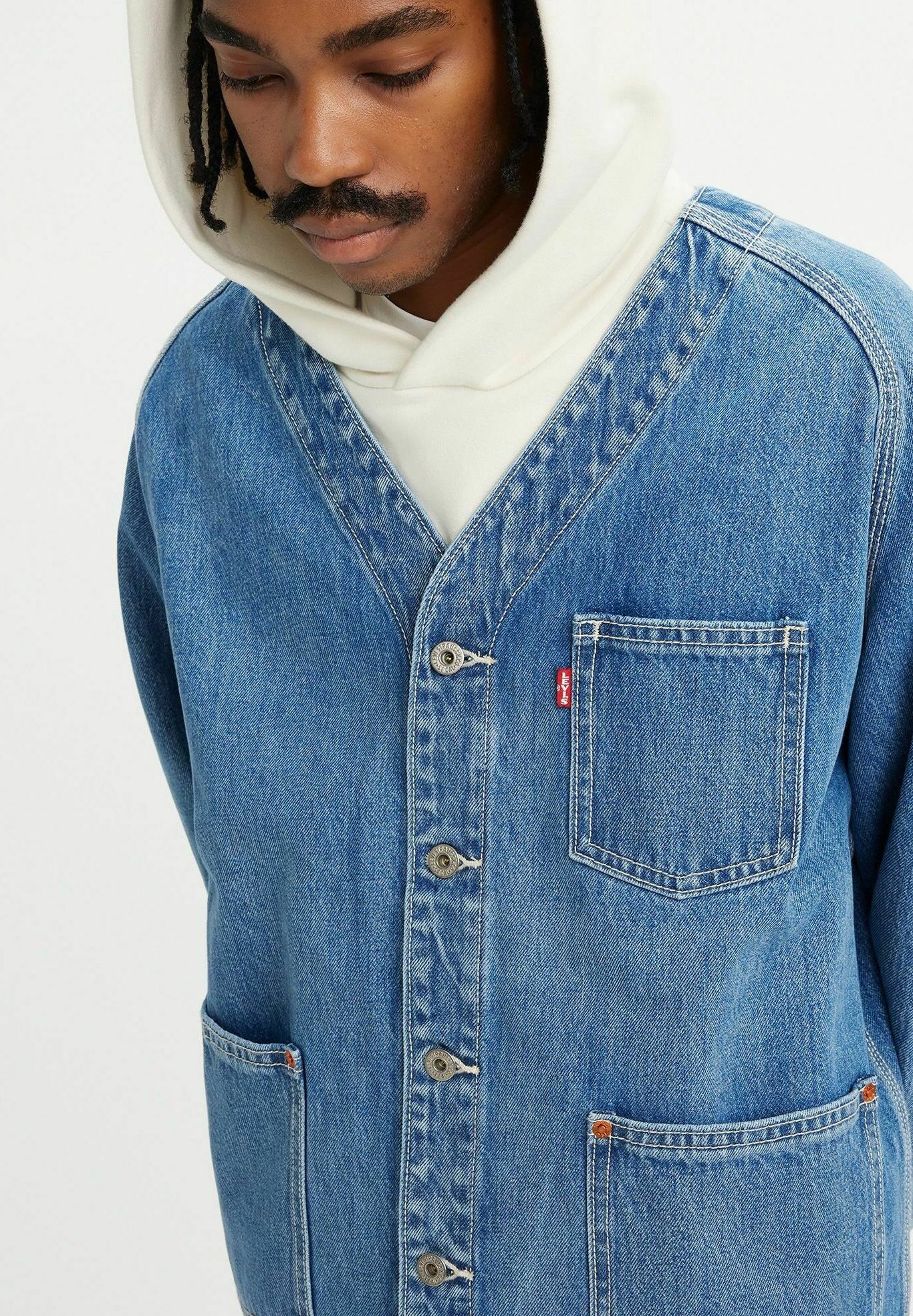 Levi's® UNION ENGINEER HIGHLIGHTS - Denim jacket - highlights/blue