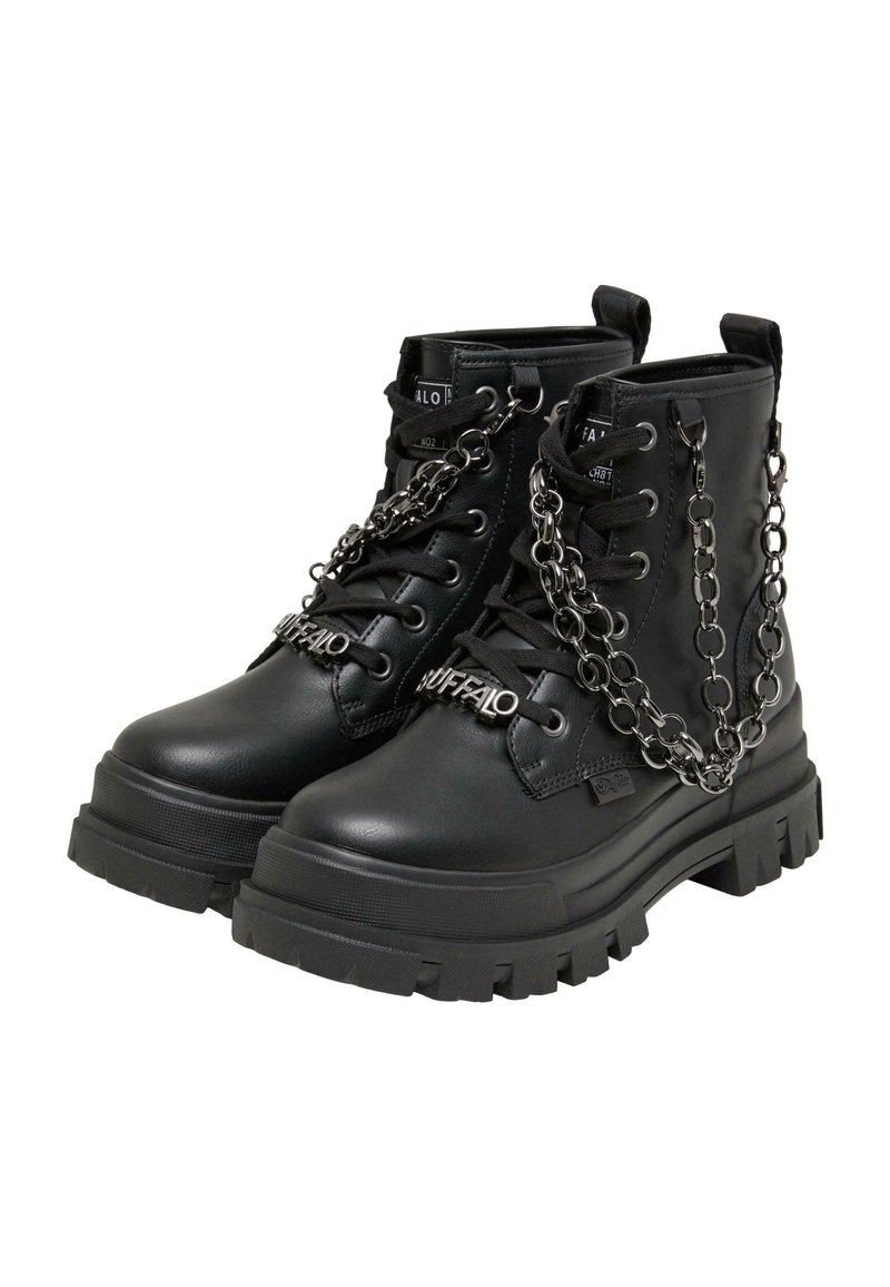 Buffalo ASPHA RLD ICE Veterboots black/zwart