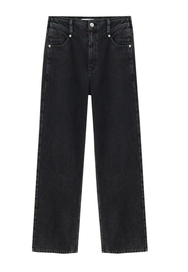 Mango JULIETTE - Flared Jeans - black 