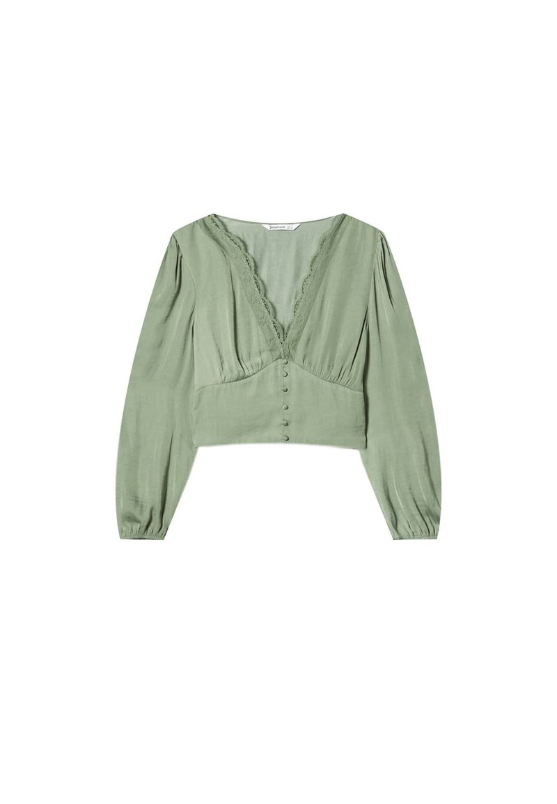 Stradivarius Blouse kaki
