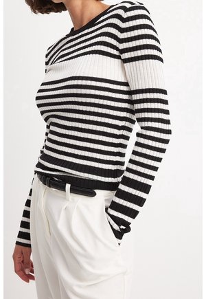 Strickpullover - black