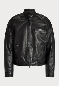 CAFÉ RACER JACKET - Jachetă piele - black