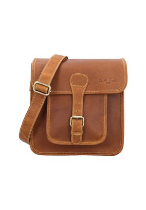 JENS V. - Borsa a tracolla - hellbraun mit lenkeradapter