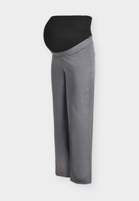 OLMHATTIE-LANA LIFE HW W MEL PANT - Püksid - dark grey melange