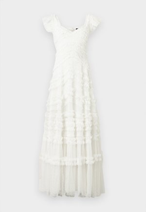 AMARA SHORT SLEEVE GOWN - Abiti per occasioni speciali - swan white
