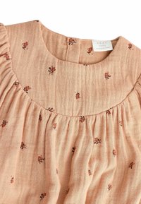 Next BLOOMER  REGULAR FIT - Overall / Jumpsuit - brown embroidered flowers