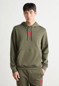 HUGO DARATSCHI - Kapucni - dark beige