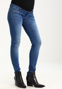 MAMALICIOUS Jeans slim fit - blue denim