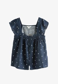 Non sélectionné, navy white polka dot