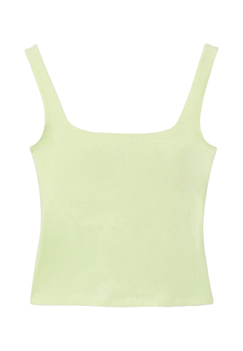 Stradivarius TANK TOP WITH A SQUARE-CUT NECKLINE 08044655 - Débardeur ...