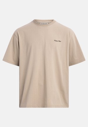 Redefined Rebel, GARED BOXY - T-shirt basic - pure cashmere