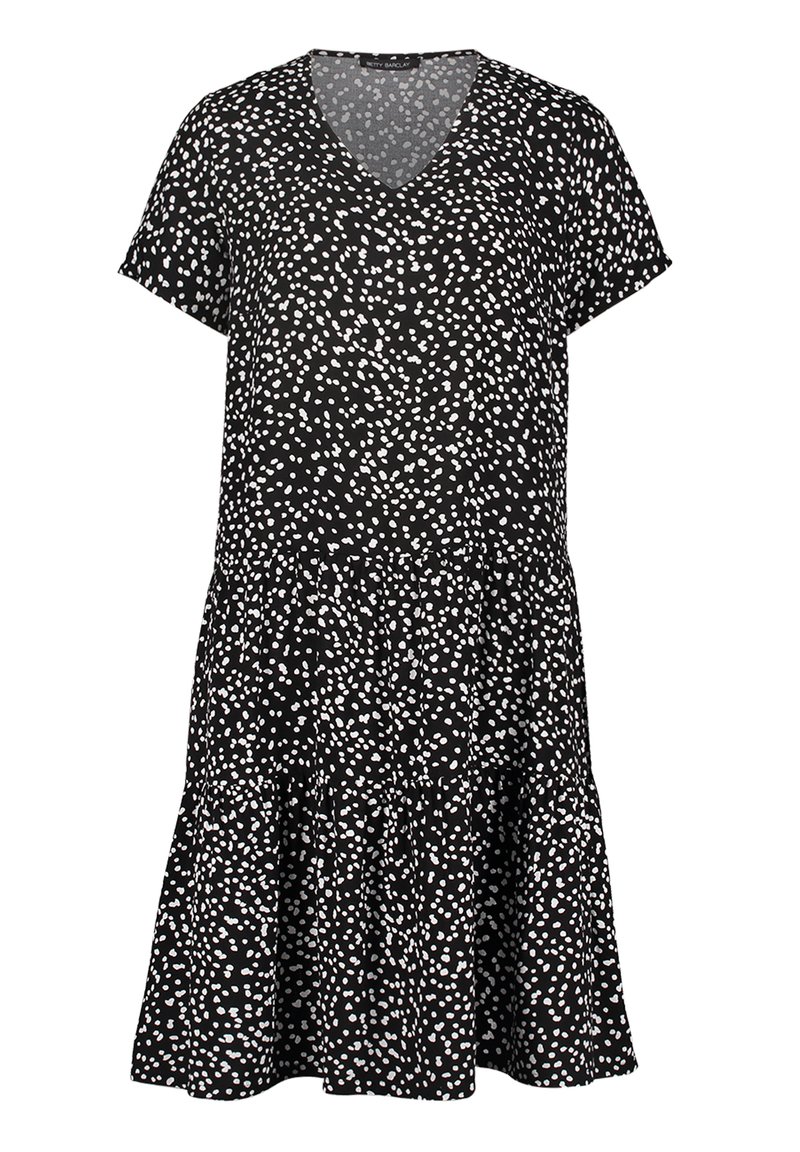 Damen Freizeitkleider | Betty Barclay KURZARM Freizeitkleid schwarz weiß/schwarz - UO44724 Damen Freizeitkleider | Betty Barclay KURZARM Freizeitkleid schwarz weiß/schwarz - UO44724
