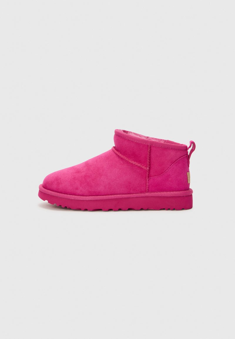UGG CLASSIC ULTRA MINI - Klasiski puszābaki - dark peony