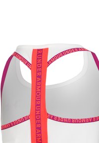 Under Armour KNOCKOUT - Topp - weiss rot
