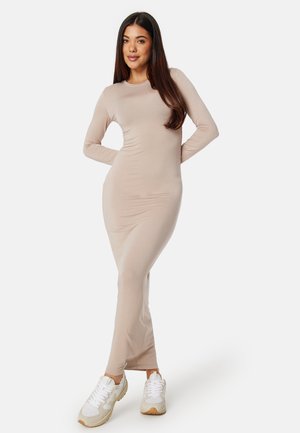 SOFT MODAL MAXI DRESS - Maxi-jurk - light brown