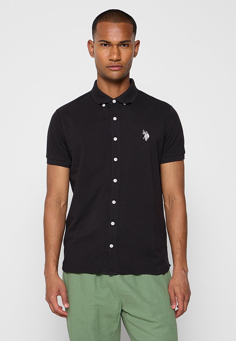 U.S. Polo Assn. Overhemd zwart