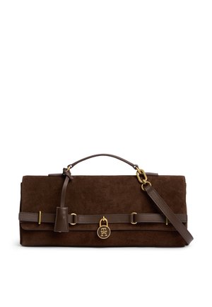 Tommy Hilfiger, AMERICAN ICON - Τσάντα χειρός - fondant brown