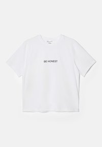 SLOGAN TEE - Print T-shirt - white