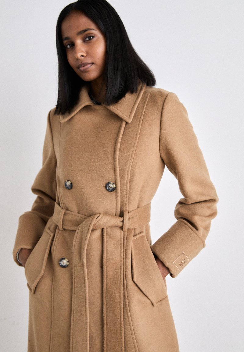 DKNY trench 淡い coat ivory