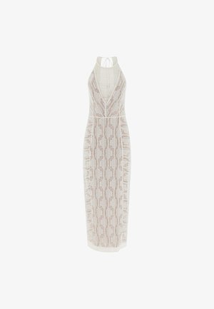 Guess, LANGES BODYCON - Vestido de fiesta - weiß