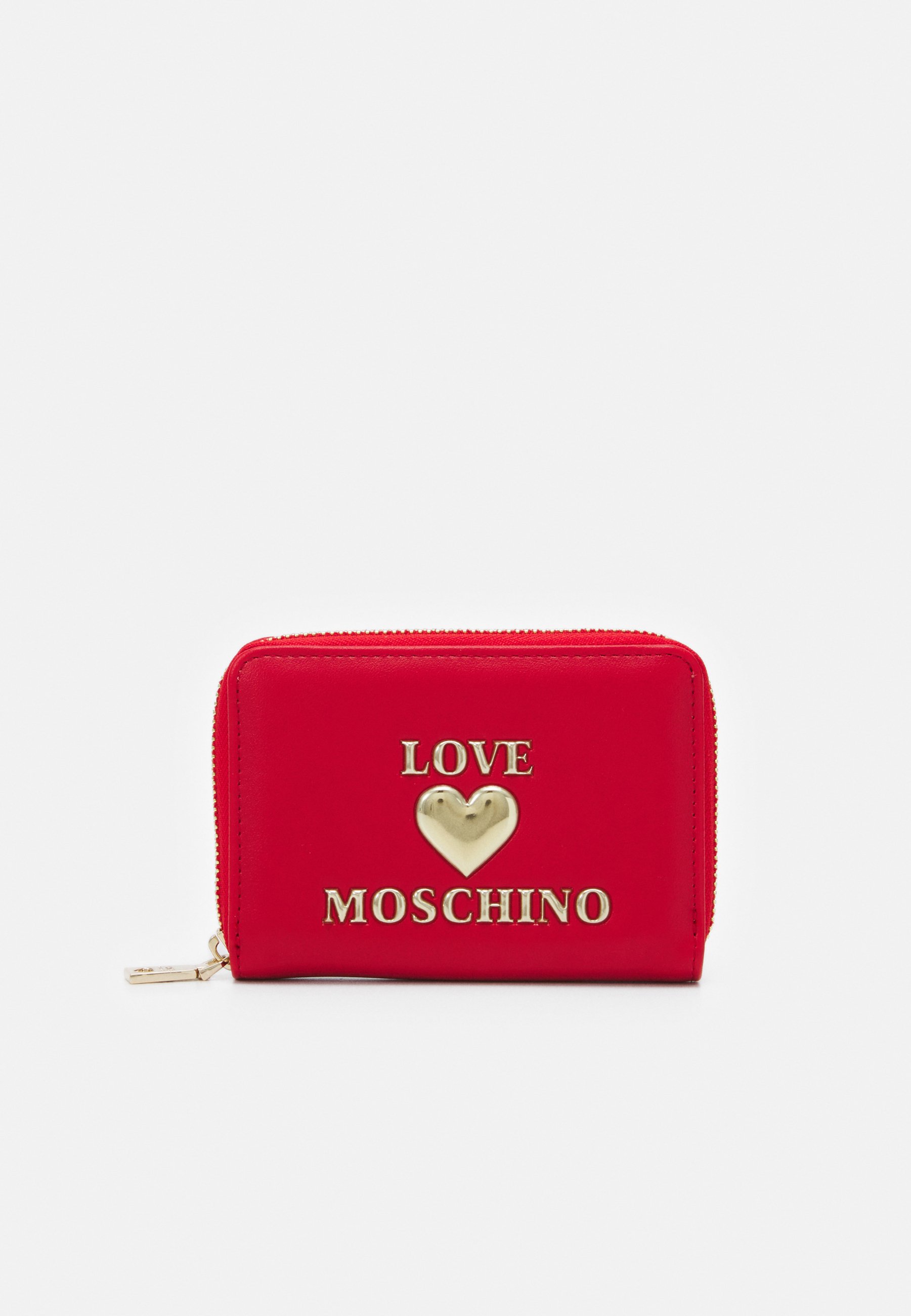 Portafoglio rosso full zip trapuntato - Love Moschino - Alfredo Ponticelli