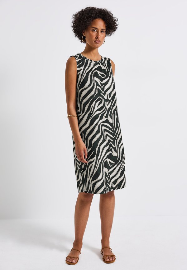 GEMUSTERTES - Freizeitkleid - grün