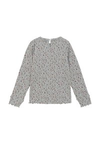 Minymo Langarmshirt - puritan gray
