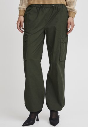 BYDEMETE - Cargo trousers - rosin