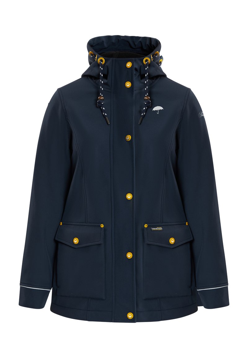 Schmuddelwedda Parka donkerblauw