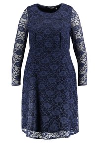 Dorothy Perkins Curve Cocktailklänning - dark blue