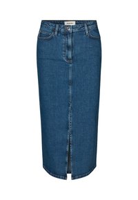 IVANNAMD - Jeansskjørt - distressed blue