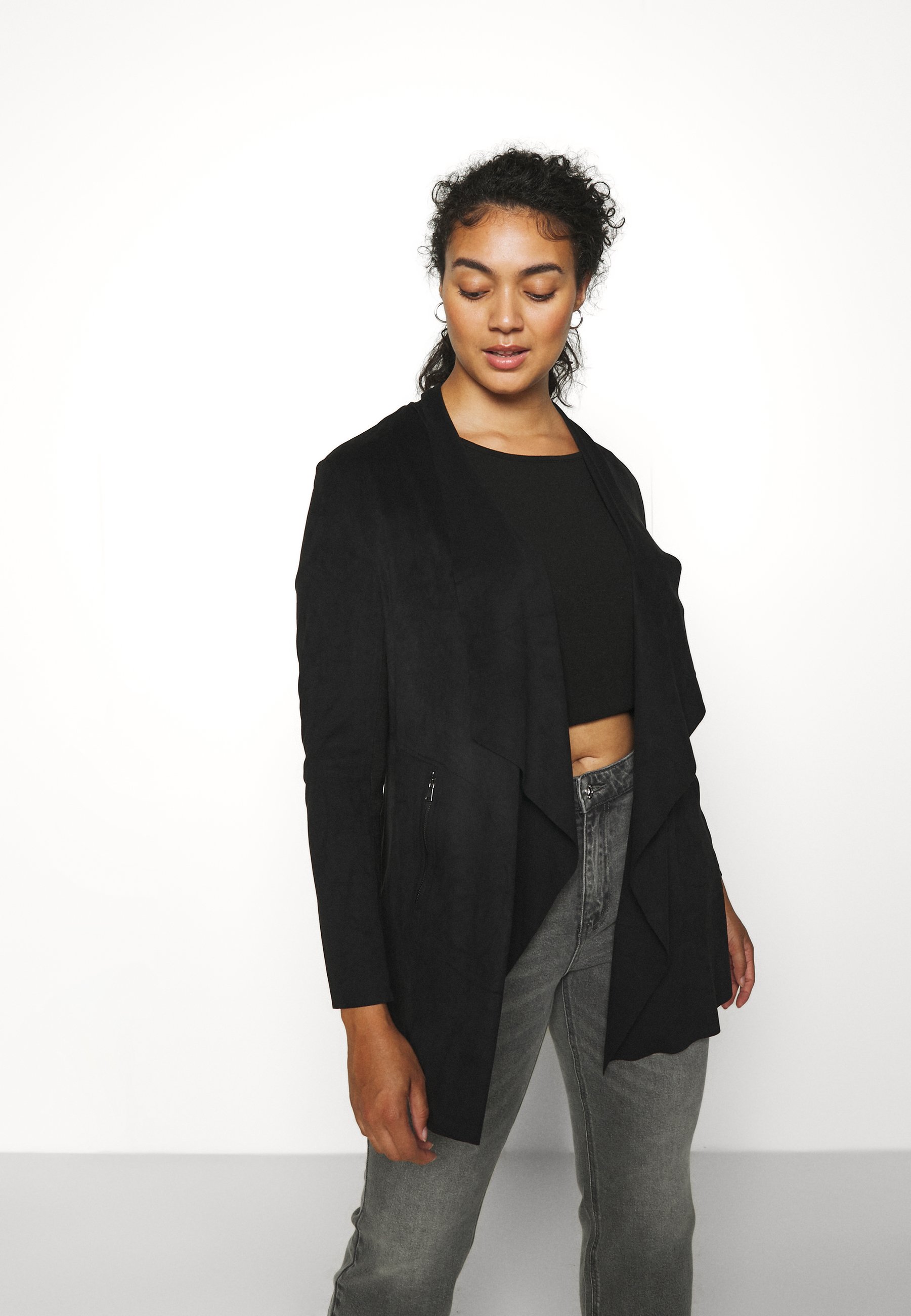 Damen WATERFALL JACKET WITH PANEL SLEEVES - Blazer Damen WATERFALL JACKET WITH PANEL SLEEVES - Blazer
