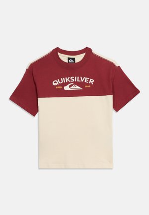 KNOWLEDGE AERA UNISEX - T-shirt imprimé - egret