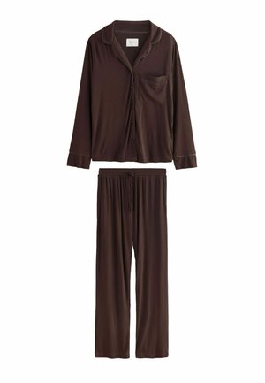 TALL SET - Nattplagg set - brown