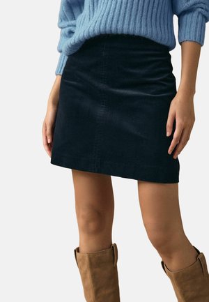 REGULAR FIT - A-vonalú szoknya - navy blue